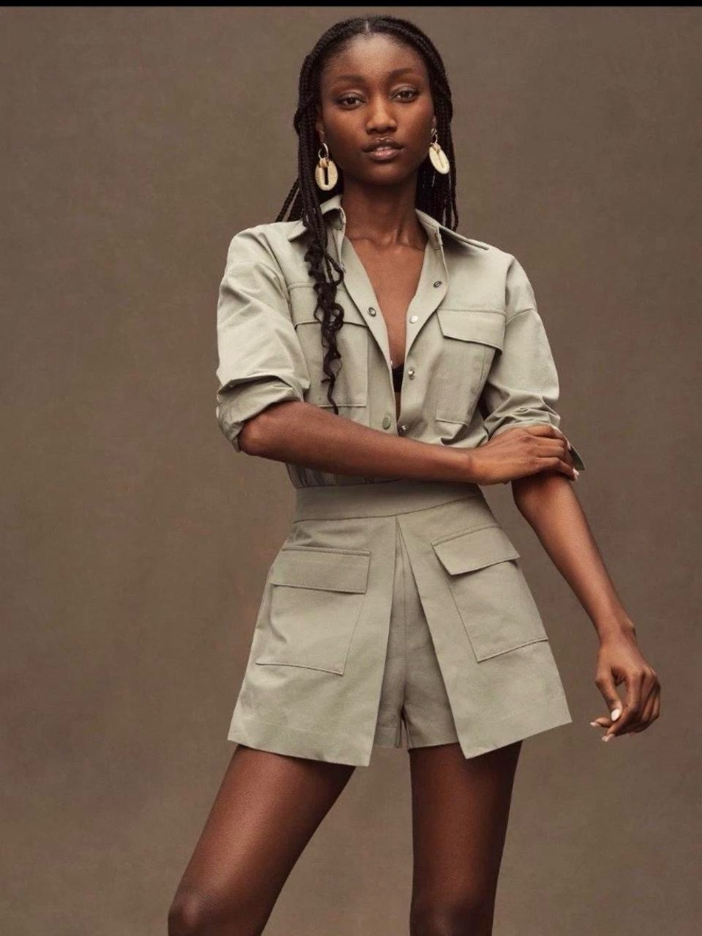 Anthropologie Mare Mare utility romper
Size M